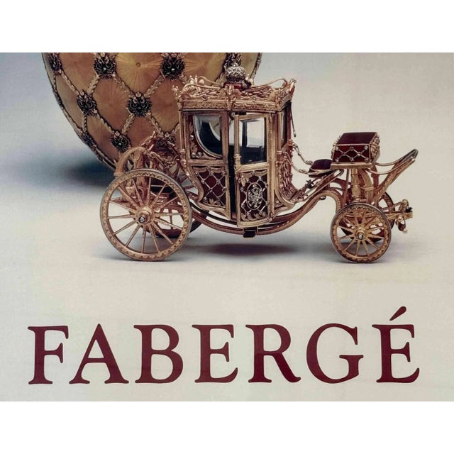 Traditional Exhibit Poster 'Faberge' For Sale - Image 3 of 7