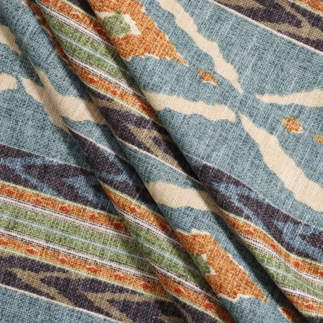 English Iliv Santana Seafoam Fabric - Sample For Sale - Image 3 of 8
