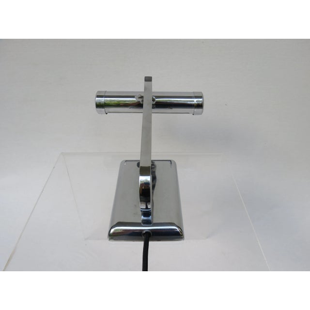Art Deco Chromed Piano Lamp For Sale - Image 4 of 18