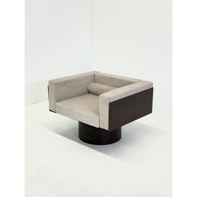 Italian Sculptural Metal Lounge Chair, 1970s For Sale - Image 4 of 11