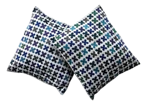 Vintage Quatrefoil by Alexander Girard Pillow Covers, a Pair