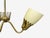Brass 1940s Mid-Century Modern Hans Bergstrom Attr, Pendant Light, Brass, Glass For Sale - Image 8 of 10