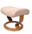 Wood Vintage Ekornes Footstool Ottoman For Sale - Image 7 of 15