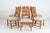 Danish Chairs in Oak and Sheepskin by Henning Kjærnulf, 1970s, Set of 6 For Sale - Image 6 of 12