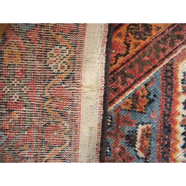 Red Early 20th Century Persian Mahal Carpet ( 11'10" x 16' - 360 x 488 ) For Sale - Image 8 of 8