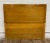 This is a stunning vintage Mid Century Modern MCM twin sized headboard with inlaid border. Wood appears to be either...