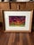 Violet Susan R. Wilson Original Oilstick Expressionist Mediterranean Landscape, Signed & Professionally Framed For Sale - Image 8 of 9