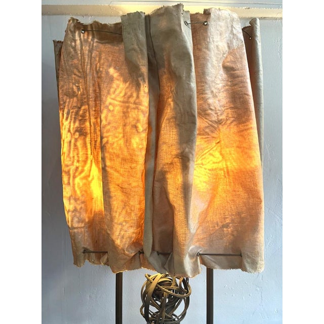 Abstract Standard Floor Lamp Sculpture by David Graves, 1960s For Sale - Image 9 of 18