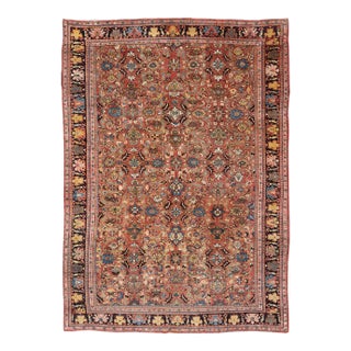 Antique Rug Featuring a All-Over Floral Design 12'4 X 17'0 For Sale
