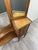 Brown 20th Century Louis XVI Dressing Table with Triptych Mirror For Sale - Image 8 of 13