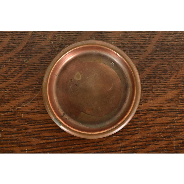 Early 20th Century Heintz Arts & Crafts Bronze Ashtray or Catchall For Sale - Image 5 of 9