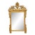 19th Century Italian Neoclassical Giltwood Mirror With Carved Urn and Foliage For Sale