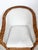 Vintage Wicker Works Style Arm Chair For Sale - Image 4 of 8