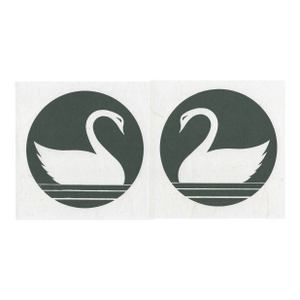 1970s James Omohundro Swan Serigraphs - A Pair