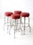 Mid 20th Century Vintage Bar Stools Set of 4 For Sale - Image 5 of 12