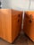 Brown Pair of 1970s Danish Modern Teak Rolling Nightstands by Axelsens Møbelfabrik for W&B Møbler, Denmark, Attributed For Sale - Image 8 of 13
