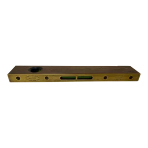 Vintage 9” J Rabone Wood and Brass Spirit Level From England - Circa 1920’s