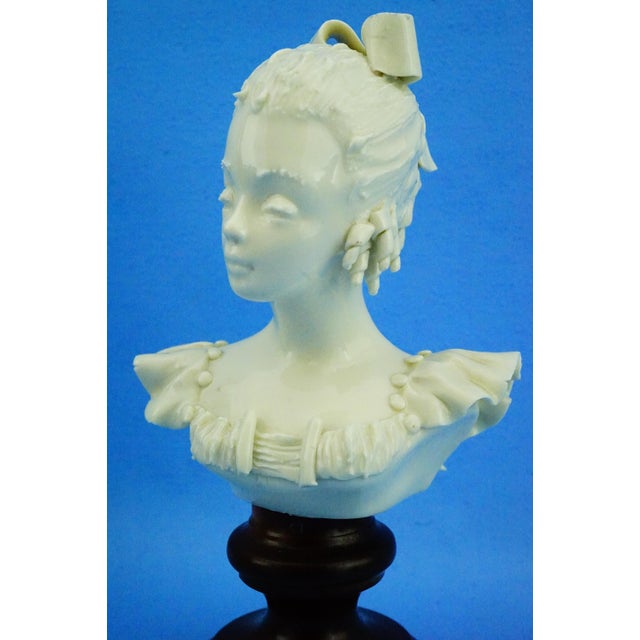 Tarcisio Tosin, Bust of a Lady, 20th Century, Porcelain For Sale - Image 10 of 18