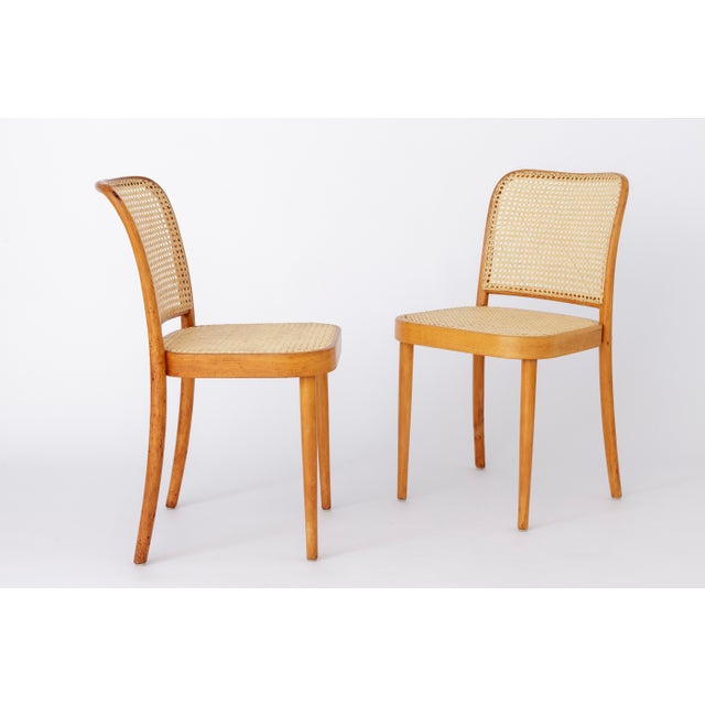 Wood Vintage Bentwood Dining Chairs by Ligna, 1960s, Set of 6 For Sale - Image 7 of 11