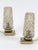 Brass & Bubble Glass Bedside Table Lamps from Teka, Germany, 1950s, Set of 2 For Sale - Image 6 of 18