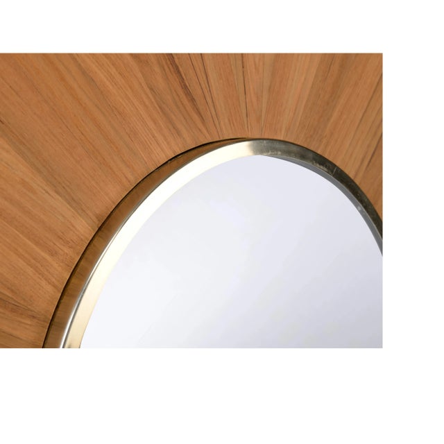 Wood Pith Mirror For Sale - Image 7 of 10