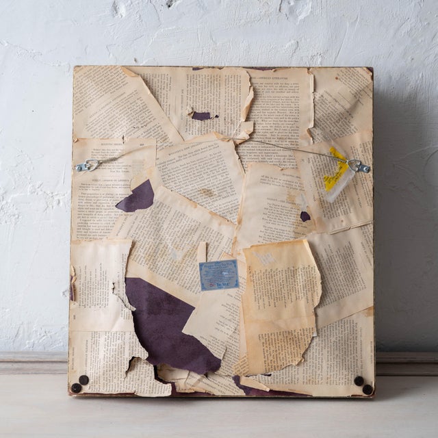 Robert Burns Portrait, Reverse Glass Painting, c.1830 For Sale In Savannah - Image 6 of 7