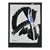 "Cobalt Peek" Contemporary Abstract Acrylic Painting by Robbie Kemper For Sale