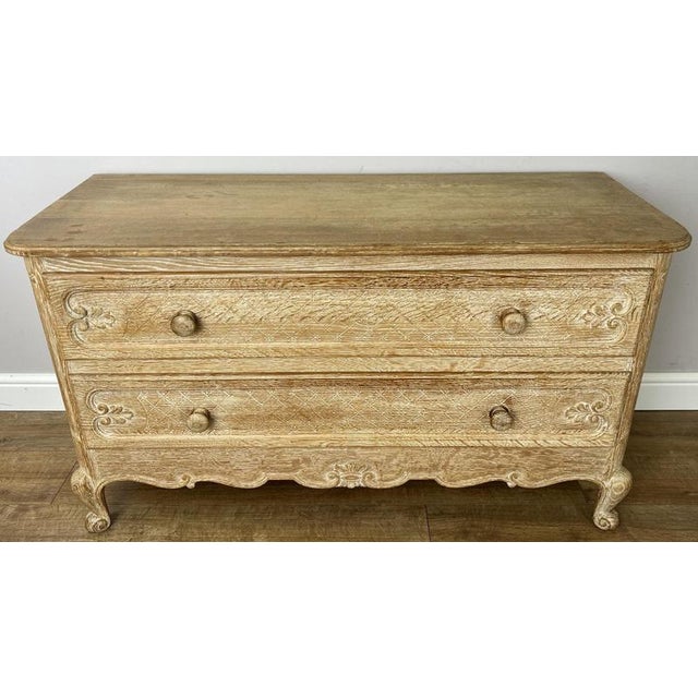 Vintage French Louis Oak Chest of 2 Drawers For Sale - Image 17 of 17