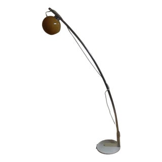 Vintage Adjustable Arc-Shaped Floor Lamp, 1960s For Sale