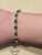 8 Ct Natural Brazilian Emerald and Diamond Tennis Bracelet 14 Karat Yellow Gold For Sale - Image 11 of 18
