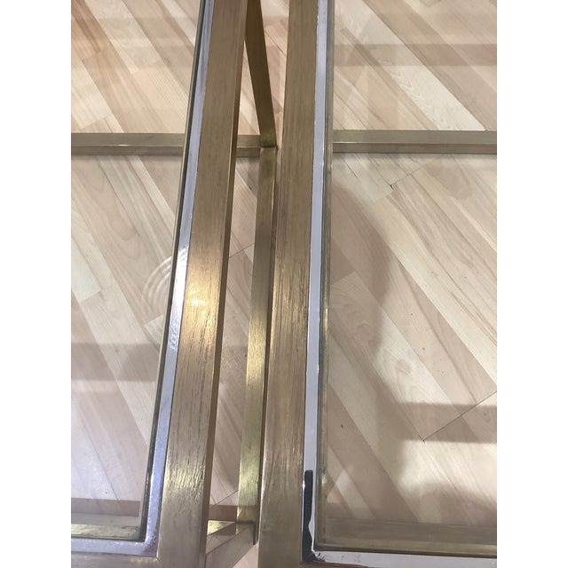 Glass Tables, 1970s, Set of 2 For Sale - Image 17 of 18