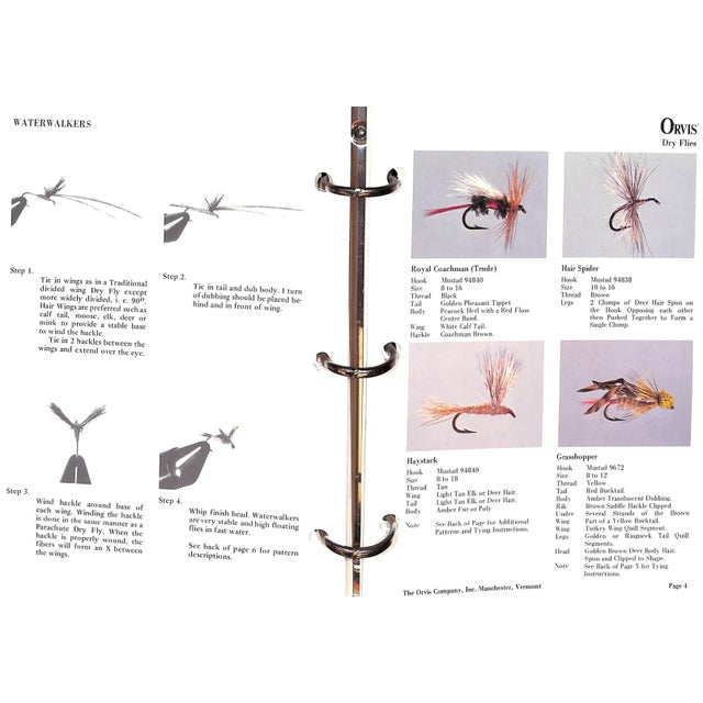 Paper "Index of Orvis Fly Patterns" 1978 Harder, John For Sale - Image 7 of 10