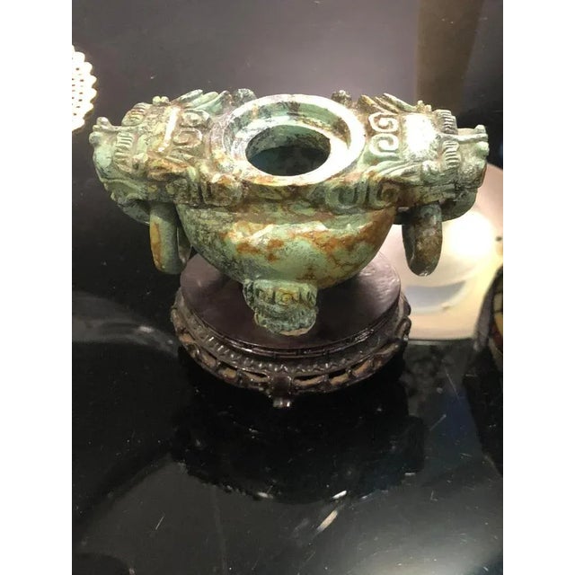 Amazing Turquese Stone Censer, in perfect condition.