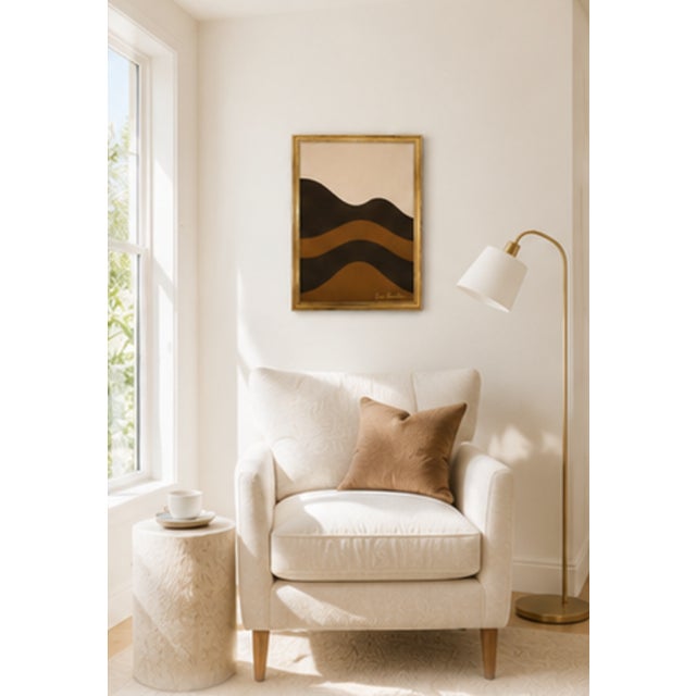 Horizon Study Modern Painting Framed, by Bryan Boomershine For Sale - Image 4 of 11