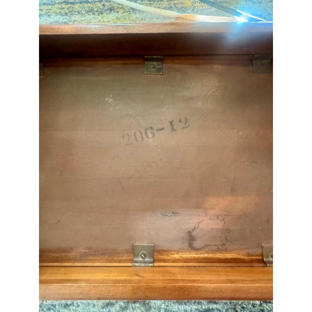 Vintage Art Deco Vanity Stool For Sale - Image 4 of 4