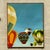 Late 20th Century Vintage Boho Original Oil Painting of Balloons For Sale - Image 5 of 8