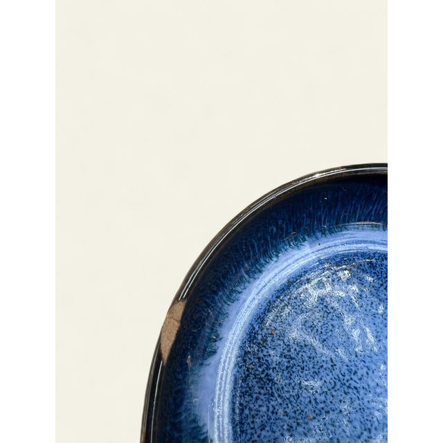 Vintage Japanese Bowl Set in Cobalt Blue, 1970s, Set of 6 For Sale - Image 3 of 7