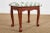 Country English Style Wooden Footstool For Sale - Image 4 of 11