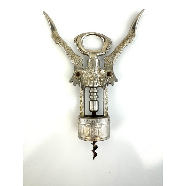 Vintage French Country Grapevine Corkscrew Wine Opener For Sale In Little Rock - Image 6 of 12