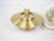 Gold Vintage Danish Dania Lamp by Kurt Wiborg for Jeka, 1980s, Set of 2 For Sale - Image 8 of 13