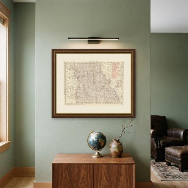 Antique Map of Missouri The Show-Me State by Ran McNally, 1899 For Sale - Image 10 of 12