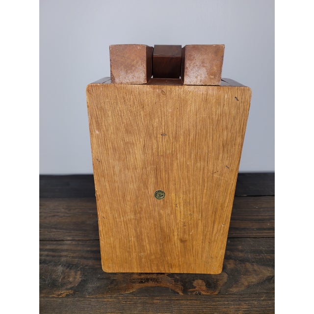 Wood Vintage Hand-Carved Philippine Mahogany Goose Nutcracker & Serving Box For Sale - Image 7 of 12