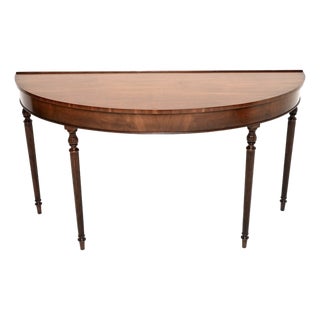 Vintage Georgian Style Console Table, 1950 For Sale