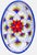 Intreccio Antipastiera (Antipasto Platter) | Hand-Painted Italian Serving Platter From Deruta - 8 pcs For Sale In Chicago - Image 6 of 6