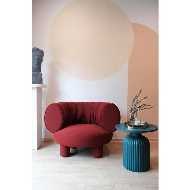 Contemporary Beige Sofa by Thomas Dariel For Sale - Image 3 of 6