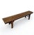 Chinese Vintage 85" Long Elm Bench For Sale - Image 3 of 3