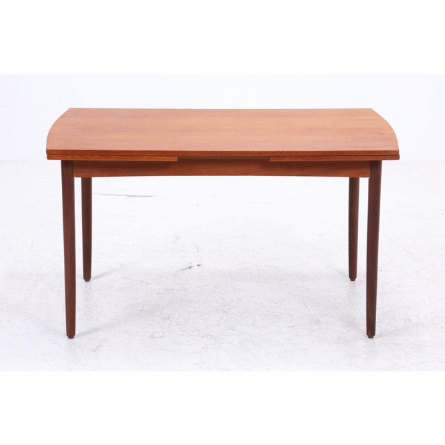 Mid-Century Extendable Dining Table in Teak, 1960s For Sale - Image 11 of 11