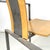 German Modern Squared Chair in Wood and Metal by Karl-Friedrich Foster Kkf, 1980s For Sale - Image 14 of 18