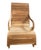 English Vintage Solid Teak Sculptural Steamer-Style Chaise Lounge Chair For Sale - Image 3 of 12