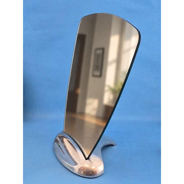 Modern 20th Century Double-Sided Table Mirror in the style of Max Ingrand for Fontana Arte, 1950 For Sale - Image 3 of 14